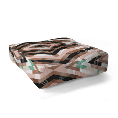 Marta Barragan Camarasa Boho Southwestern Floor Pillow Square