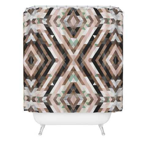 Marta Barragan Camarasa Boho Southwestern Shower Curtain