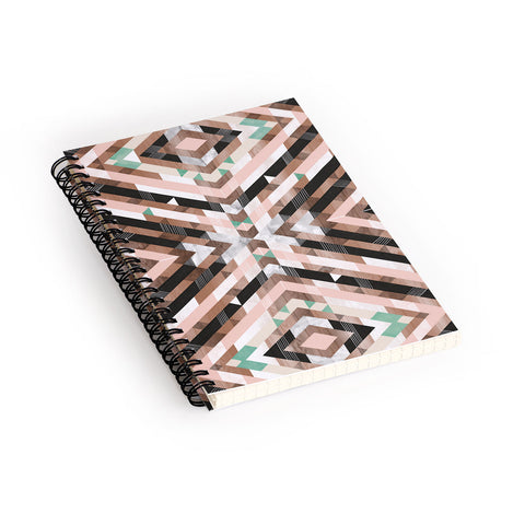 Marta Barragan Camarasa Boho Southwestern Spiral Notebook