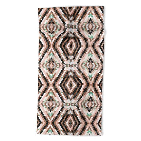 Marta Barragan Camarasa Boho Southwestern Beach Towel