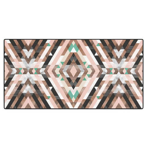 Marta Barragan Camarasa Boho Southwestern Desk Mat