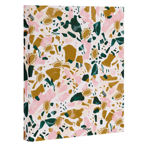 Marta Barragan Camarasa Boho terrazzo Art Canvas