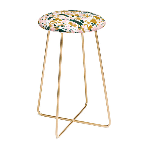 Marta Barragan Camarasa Boho terrazzo Counter Stool