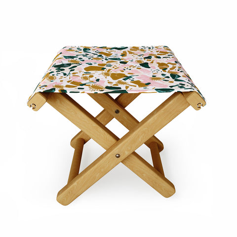 Marta Barragan Camarasa Boho terrazzo Folding Stool