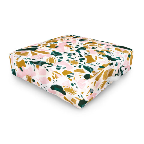 Marta Barragan Camarasa Boho terrazzo Outdoor Floor Cushion