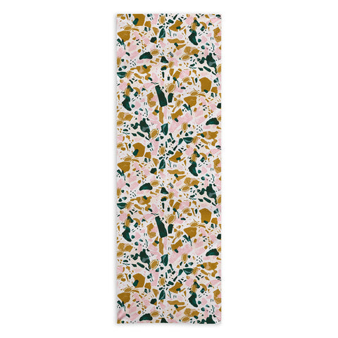 Marta Barragan Camarasa Boho terrazzo Yoga Towel