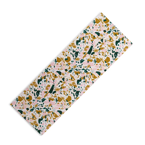 Marta Barragan Camarasa Boho terrazzo Yoga Mat