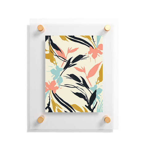 Marta Barragan Camarasa Botanical abstract art Floating Acrylic Print
