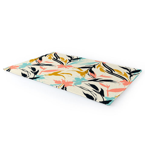 Marta Barragan Camarasa Botanical abstract art Area Rug