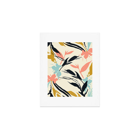 Marta Barragan Camarasa Botanical abstract art Art Print