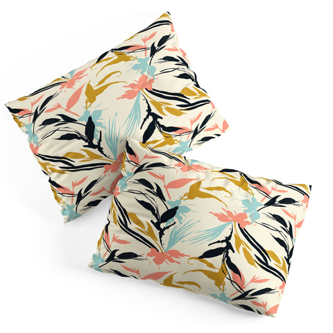Marta Barragan Camarasa Botanical abstract art Pillow Shams