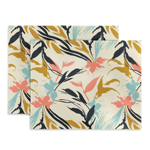 Marta Barragan Camarasa Botanical abstract art Placemat