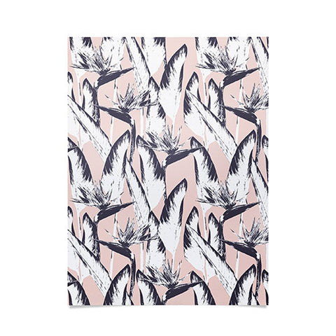 Marta Barragan Camarasa Botanical bird of paradise Poster