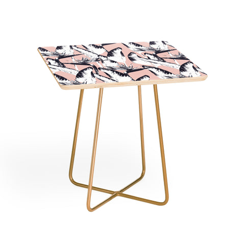 Marta Barragan Camarasa Botanical bird of paradise Side Table