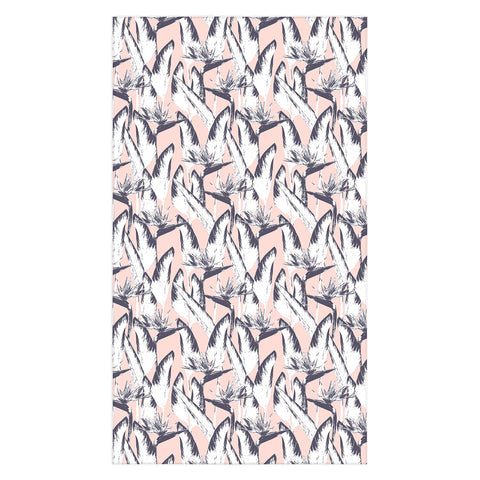 Marta Barragan Camarasa Botanical bird of paradise Tablecloth