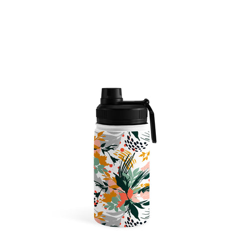 Marta Barragan Camarasa Botanical brush strokes I Water Bottle
