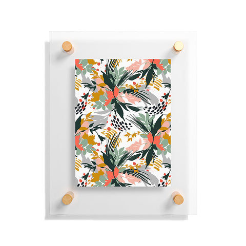 Marta Barragan Camarasa Botanical brush strokes I Floating Acrylic Print