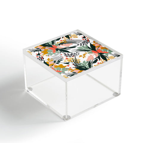 Marta Barragan Camarasa Botanical brush strokes I Acrylic Box