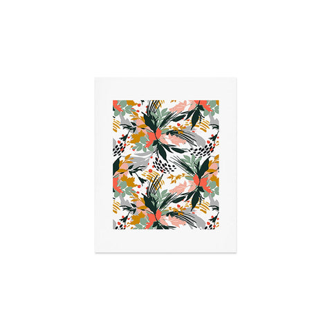 Marta Barragan Camarasa Botanical brush strokes I Art Print