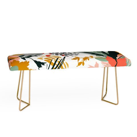 Marta Barragan Camarasa Botanical brush strokes I Bench