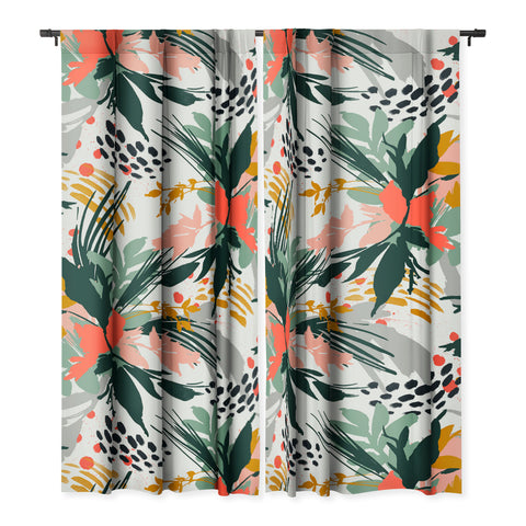 Marta Barragan Camarasa Botanical brush strokes I Blackout Non Repeat