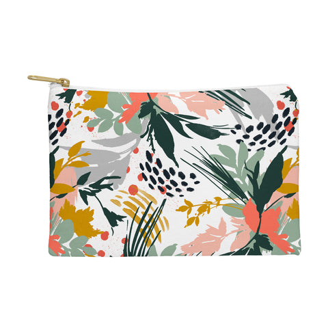 Marta Barragan Camarasa Botanical brush strokes I Pouch