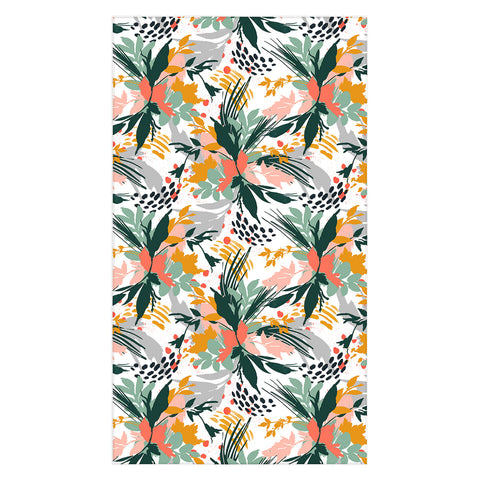 Marta Barragan Camarasa Botanical brush strokes I Tablecloth