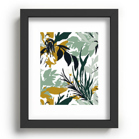 Marta Barragan Camarasa Botanical brushstrokes Recessed Framing Rectangle