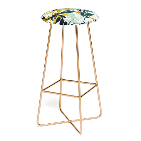 Marta Barragan Camarasa Botanical brushstrokes Bar Stool