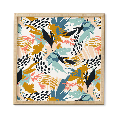 Marta Barragan Camarasa Botanical brushstrokes I Framed Wall Art