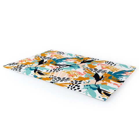 Marta Barragan Camarasa Botanical brushstrokes I Area Rug