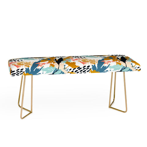 Marta Barragan Camarasa Botanical brushstrokes I Bench