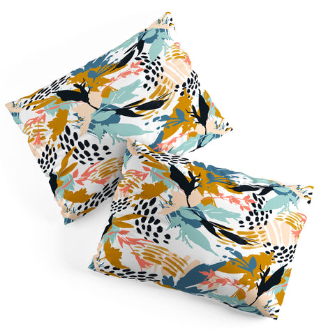 Marta Barragan Camarasa Botanical brushstrokes I Pillow Shams