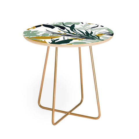 Marta Barragan Camarasa Botanical brushstrokes Round Side Table
