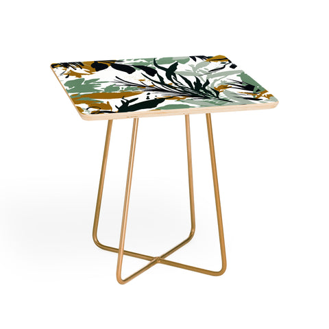 Marta Barragan Camarasa Botanical brushstrokes Square Side Table