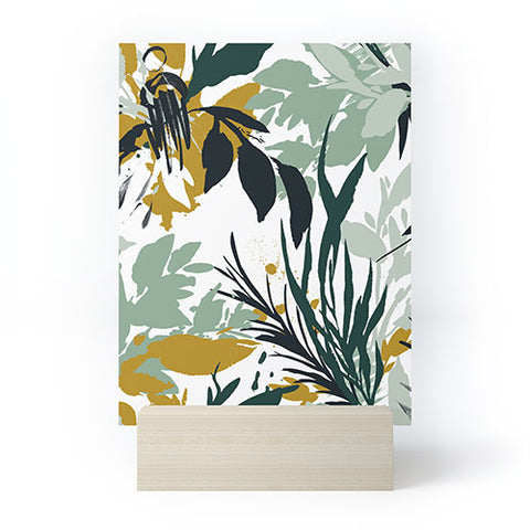 Marta Barragan Camarasa Botanical brushstrokes Mini Art Print