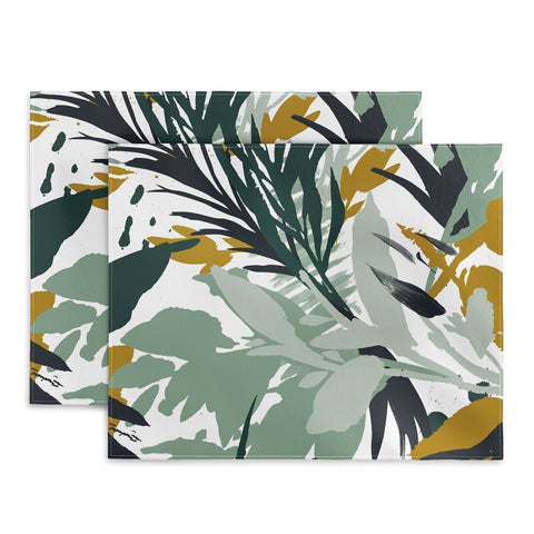 Marta Barragan Camarasa Botanical brushstrokes Placemat