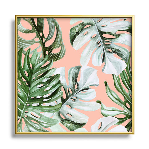 Marta Barragan Camarasa Botanical Collection 010 Square Metal Framed Art Print