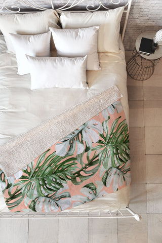 Marta Barragan Camarasa Botanical Collection 010 Fleece Throw Blanket