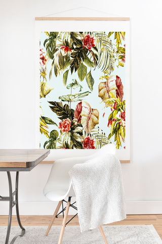 Marta Barragan Camarasa Botanical jungle bouquets I Art Print And Hanger
