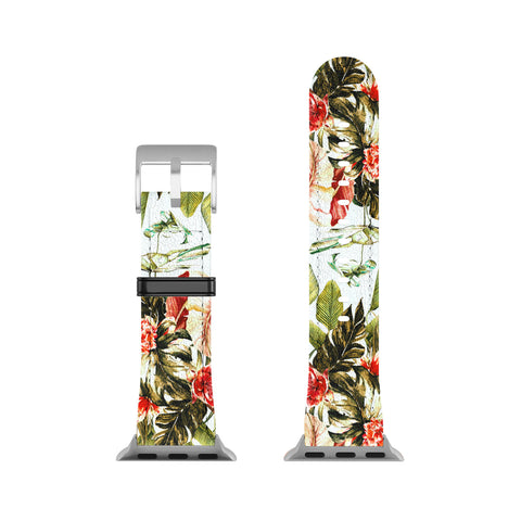 Marta Barragan Camarasa Botanical jungle bouquets I Apple Watch Band