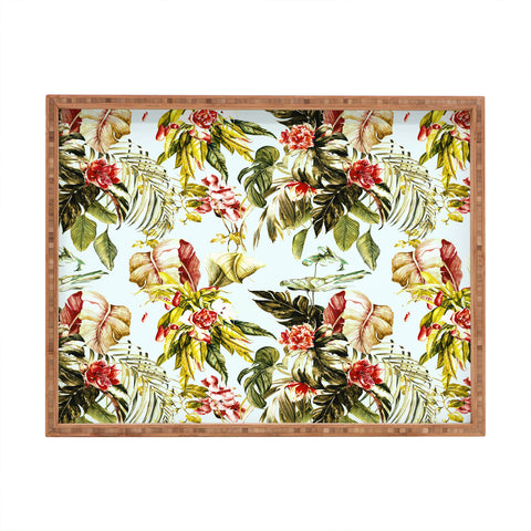 Marta Barragan Camarasa Botanical jungle bouquets I Rectangular Tray