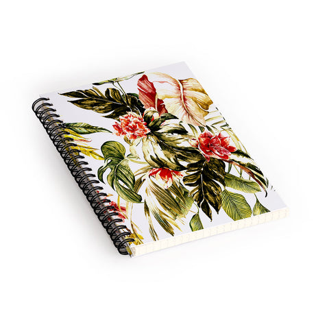 Marta Barragan Camarasa Botanical jungle bouquets I Spiral Notebook