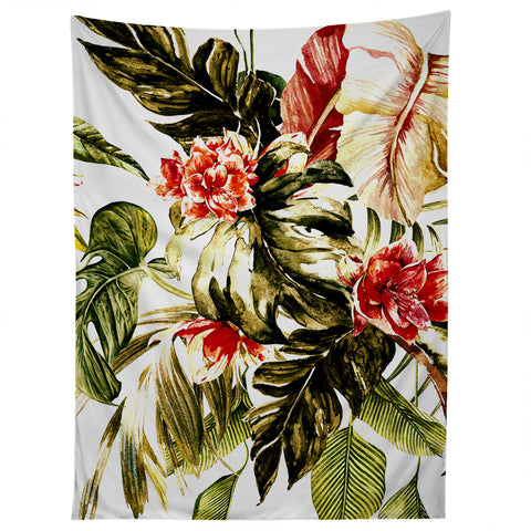 Marta Barragan Camarasa Botanical jungle bouquets I Tapestry
