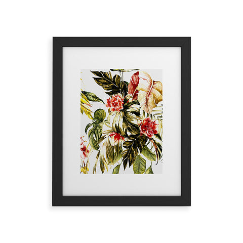 Marta Barragan Camarasa Botanical jungle bouquets I Framed Art Print
