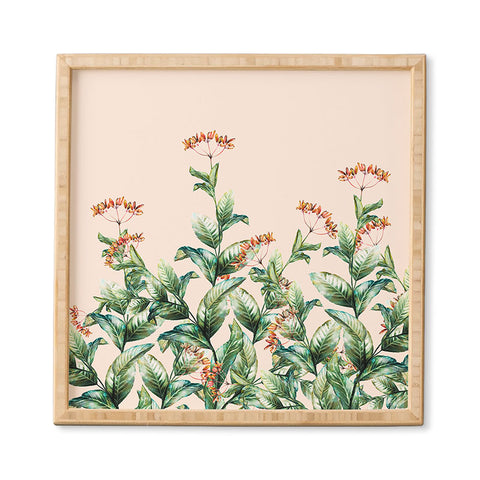 Marta Barragan Camarasa Botanical pink Framed Wall Art