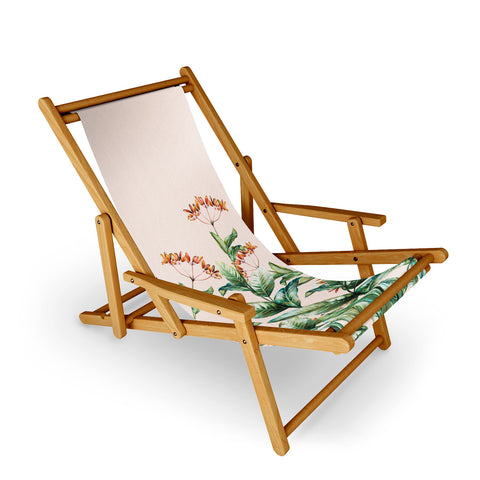Marta Barragan Camarasa Botanical pink Sling Chair