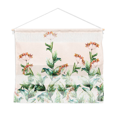 Marta Barragan Camarasa Botanical pink Wall Hanging Landscape