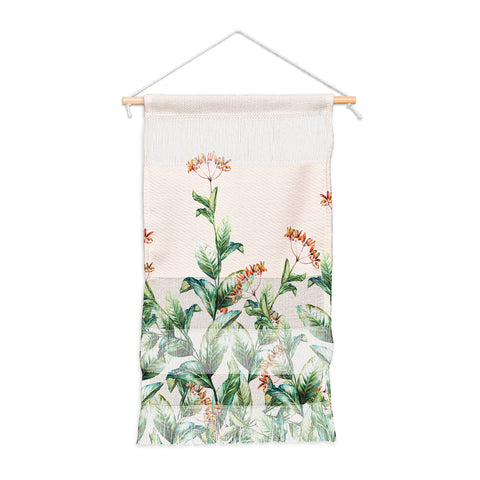 Marta Barragan Camarasa Botanical pink Wall Hanging Portrait