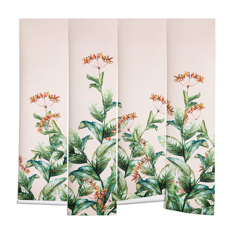 Marta Barragan Camarasa Botanical pink Wall Mural